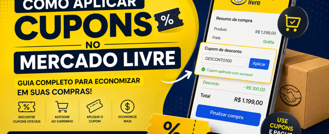 Como Aplicar Cupons no Mercado Livre